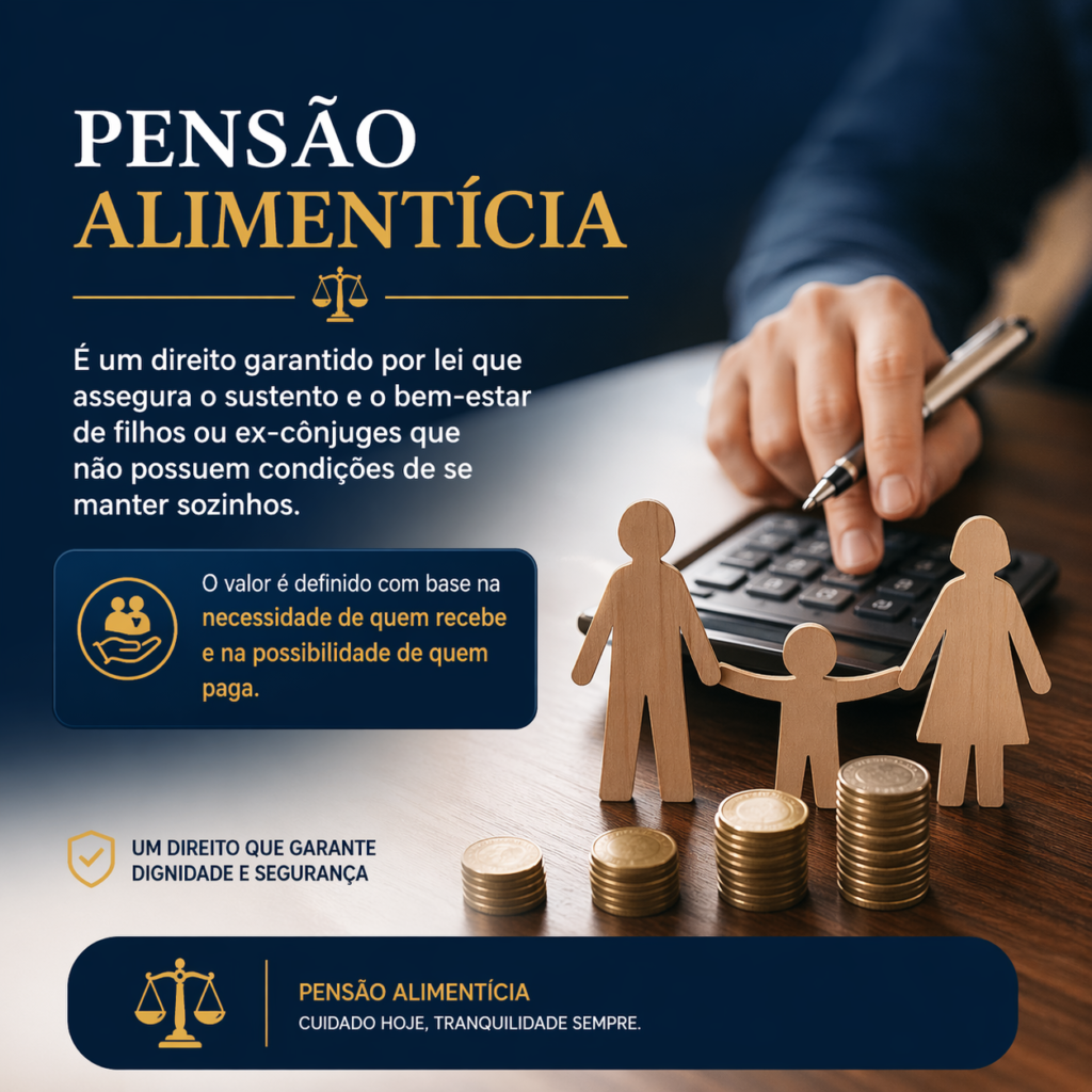 Pensão alimentícia.